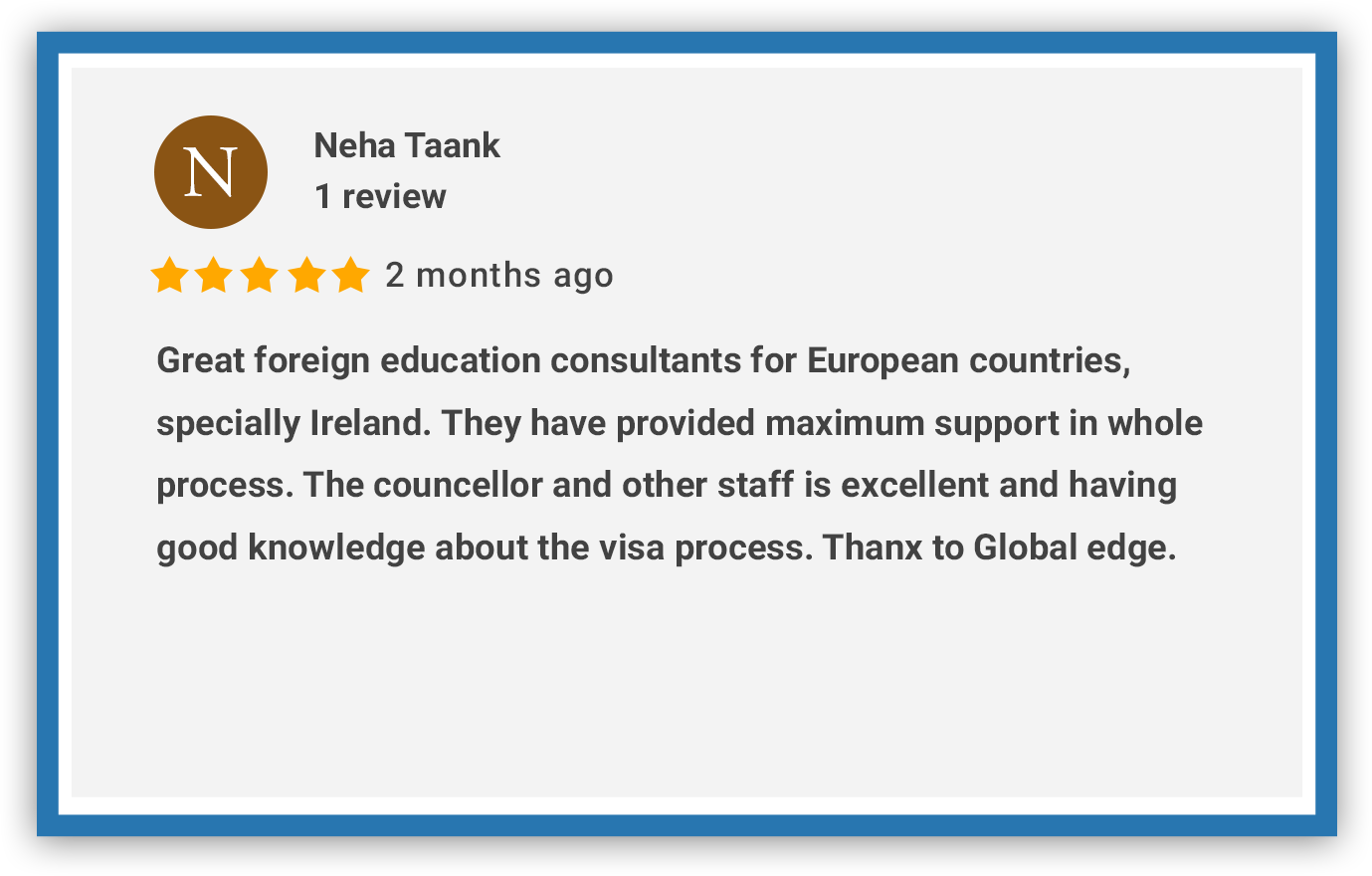 Foreign education consultants