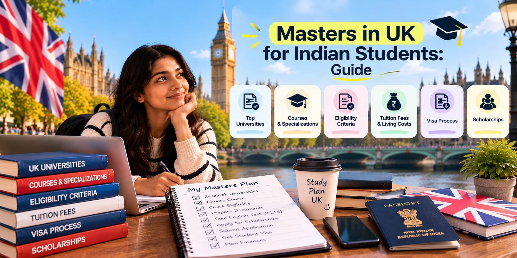 Masters in UK for Indian Students: Guide