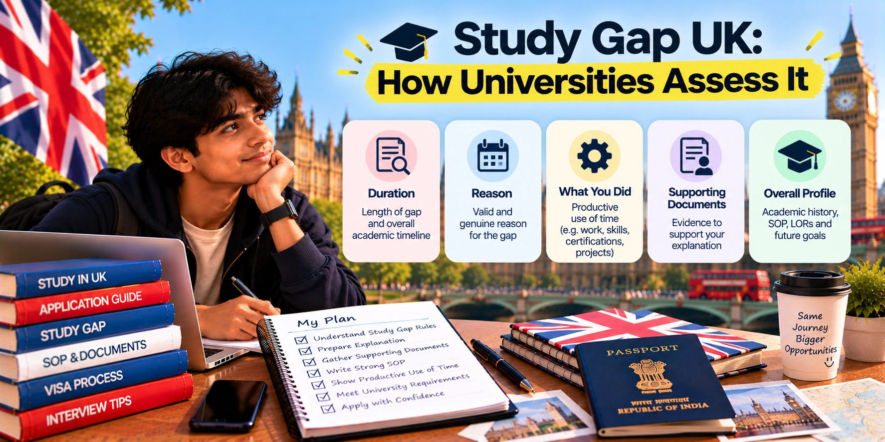 Study Gap UK: How Universities Assess It