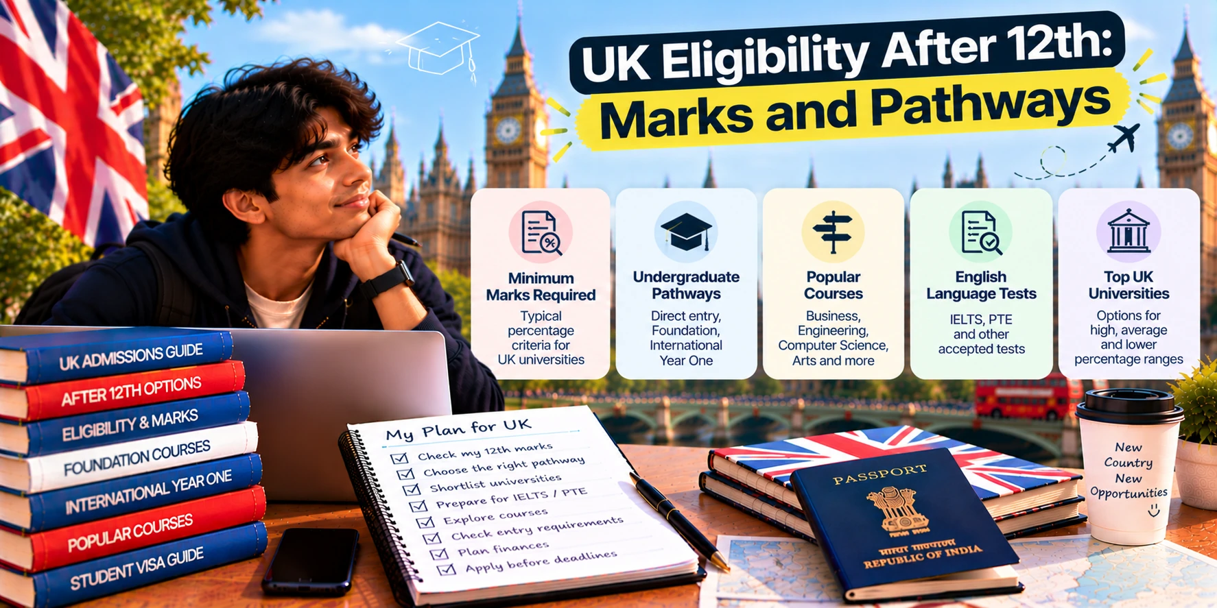 UK Eligibility After 12th: Marks and Pathways