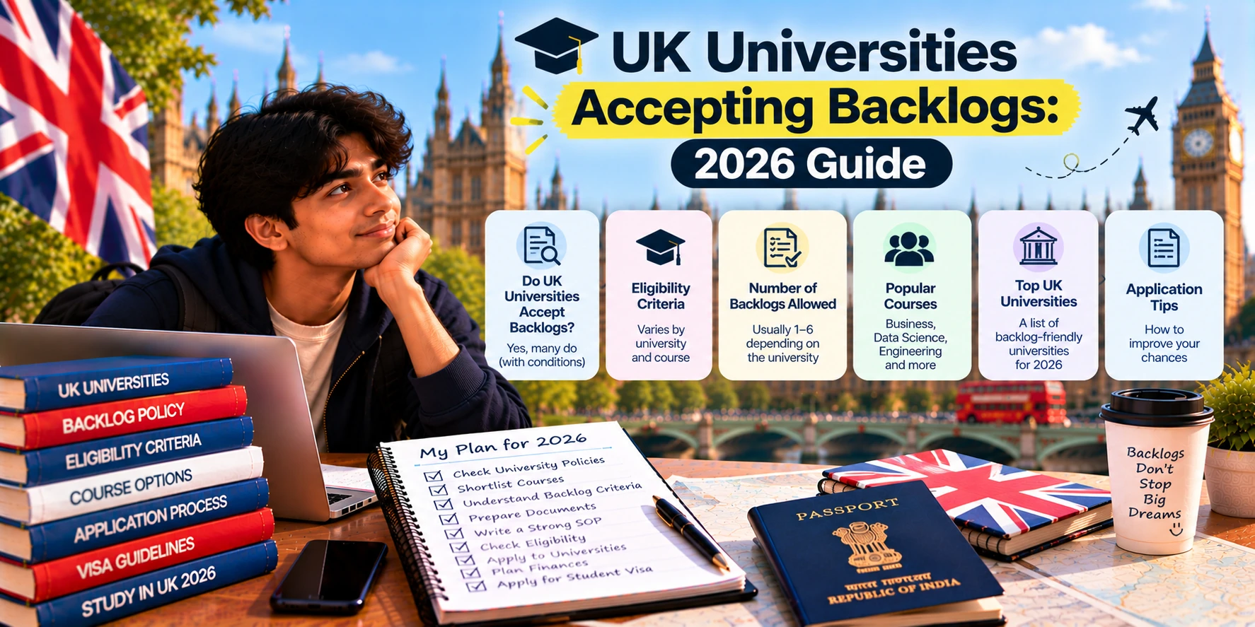 UK Universities Accepting Backlogs: 2026 Guide