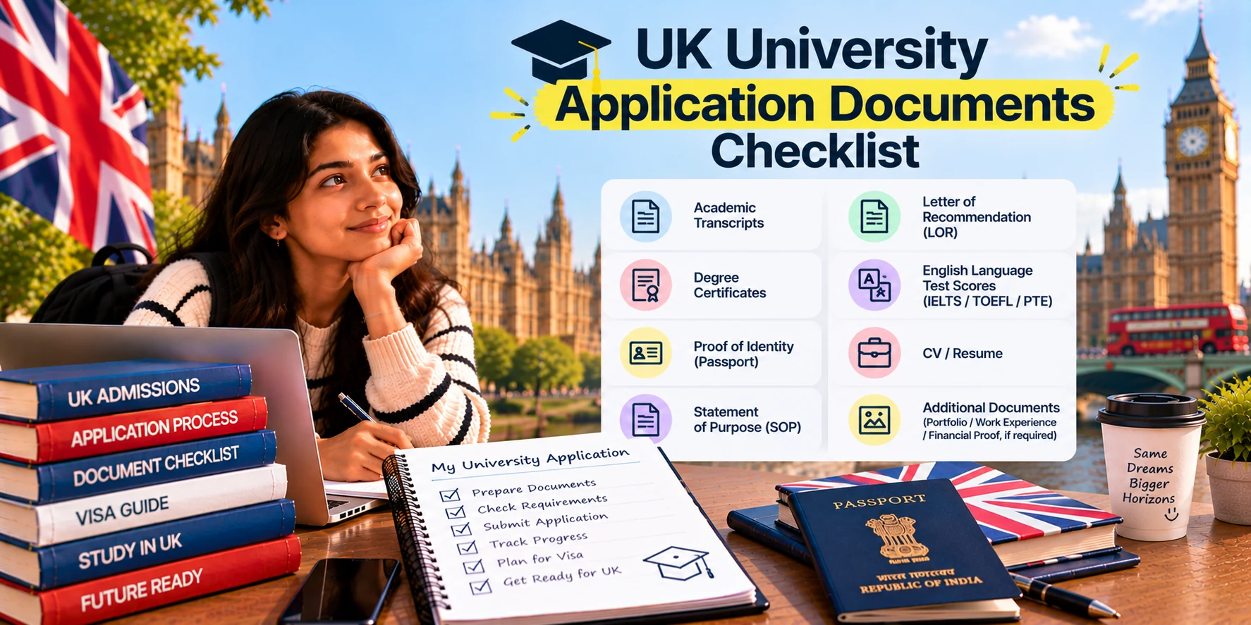 UK University Application Documents Checklist