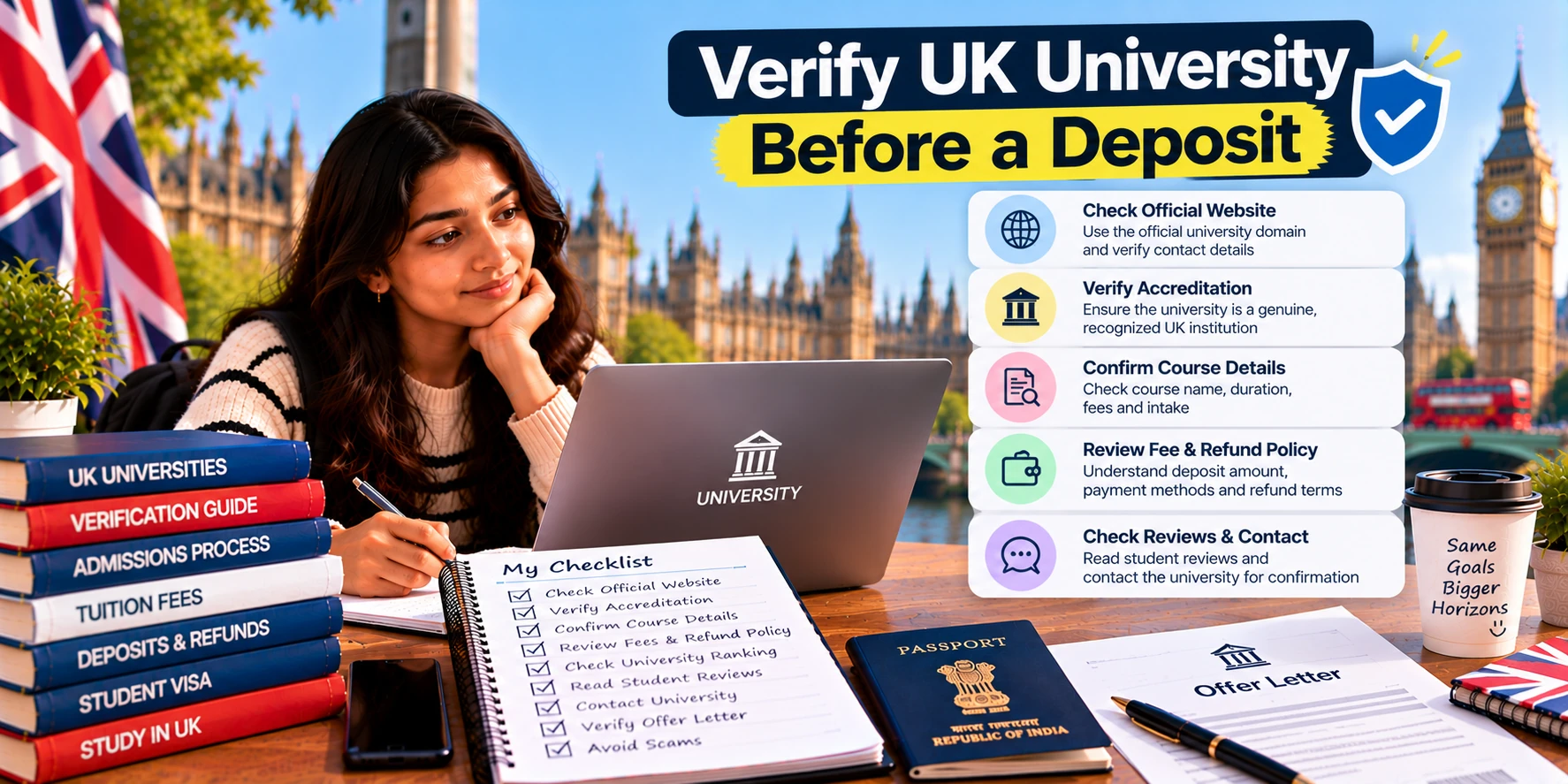 Verify UK University Before a Deposit
